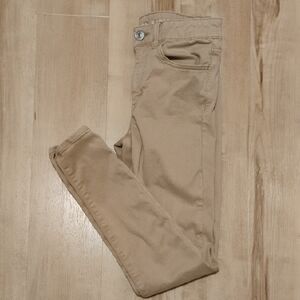 American Eagle Outfitters Beige Jeggings – Size 6 Regular – EUC